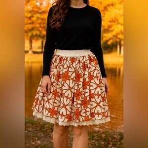 Forever Floral Skirt with petticoat
